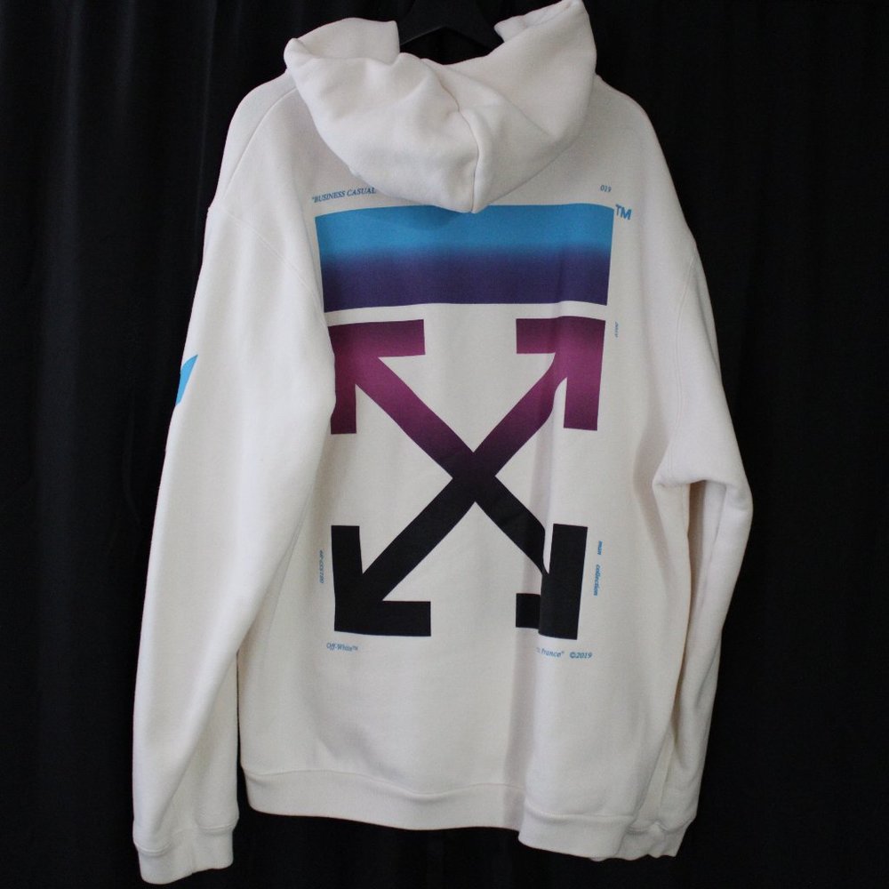 Off-White Gradient Hoodie